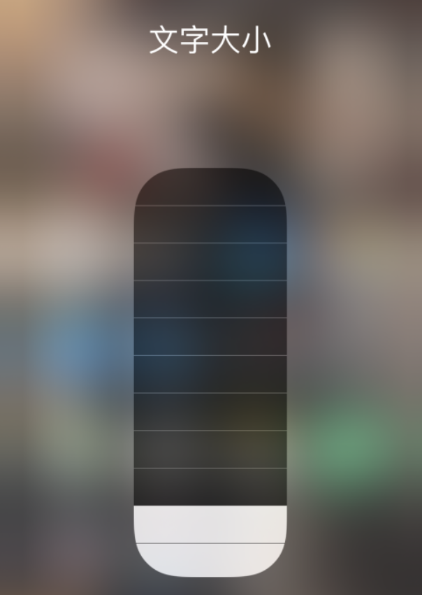 乌海苹果手机维修分享小技巧：在 iPhone 控制中心快速调节字体大小 