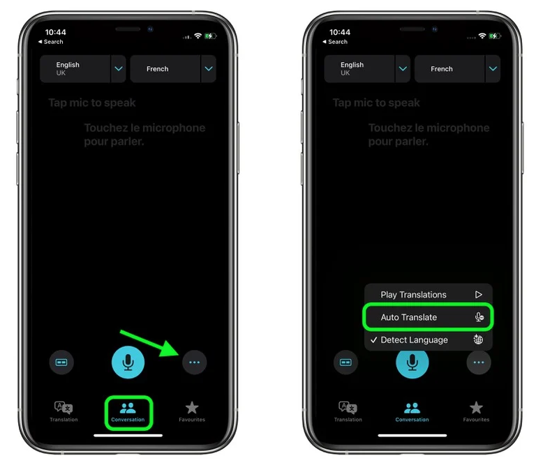 乌海苹果手机维修分享iOS 15 “翻译” App 新改进 