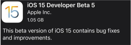 乌海苹果手机维修分享如何升级到iOS15.0 beta5 